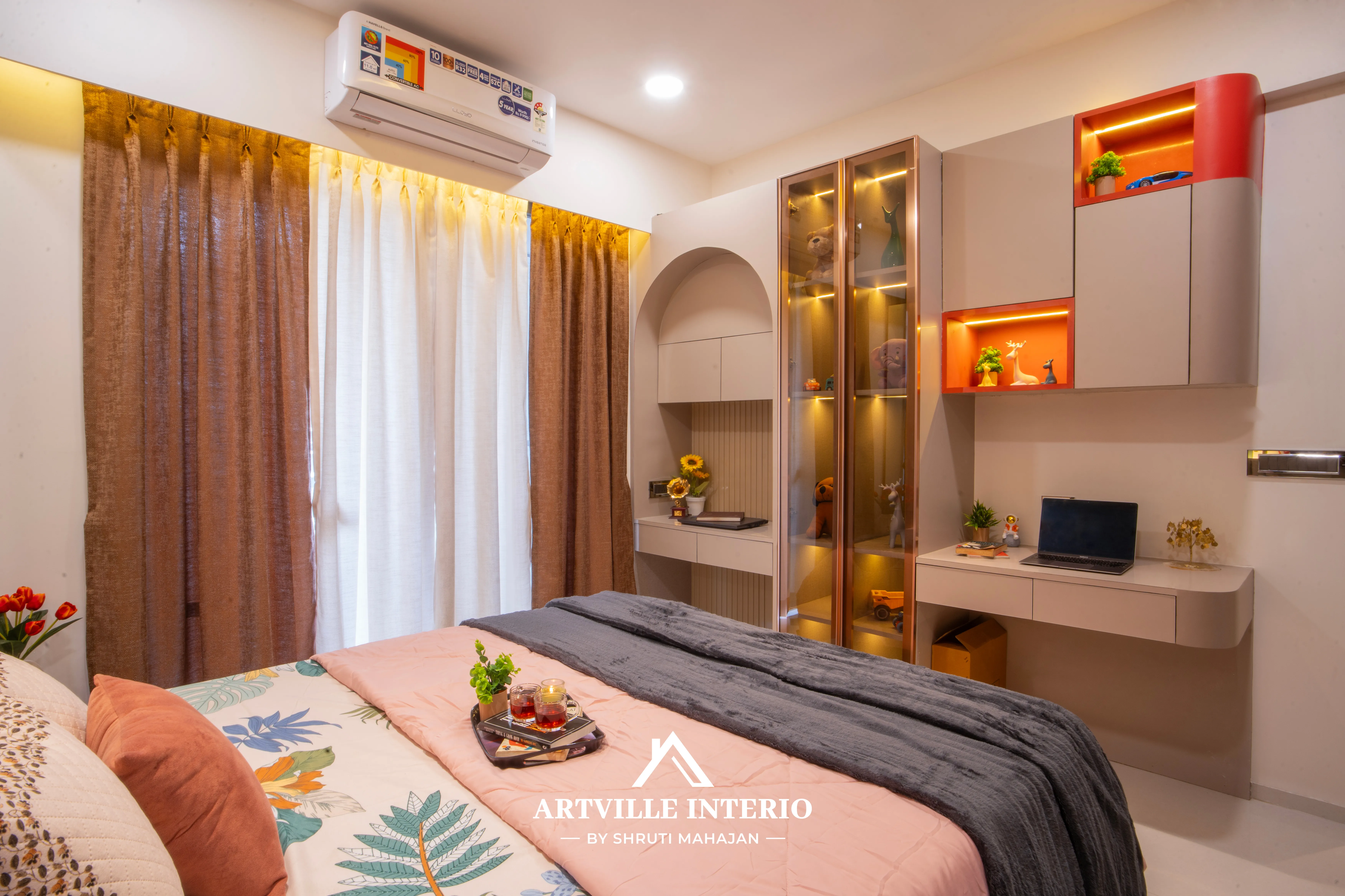 Luxurious master bedroom design by Artville