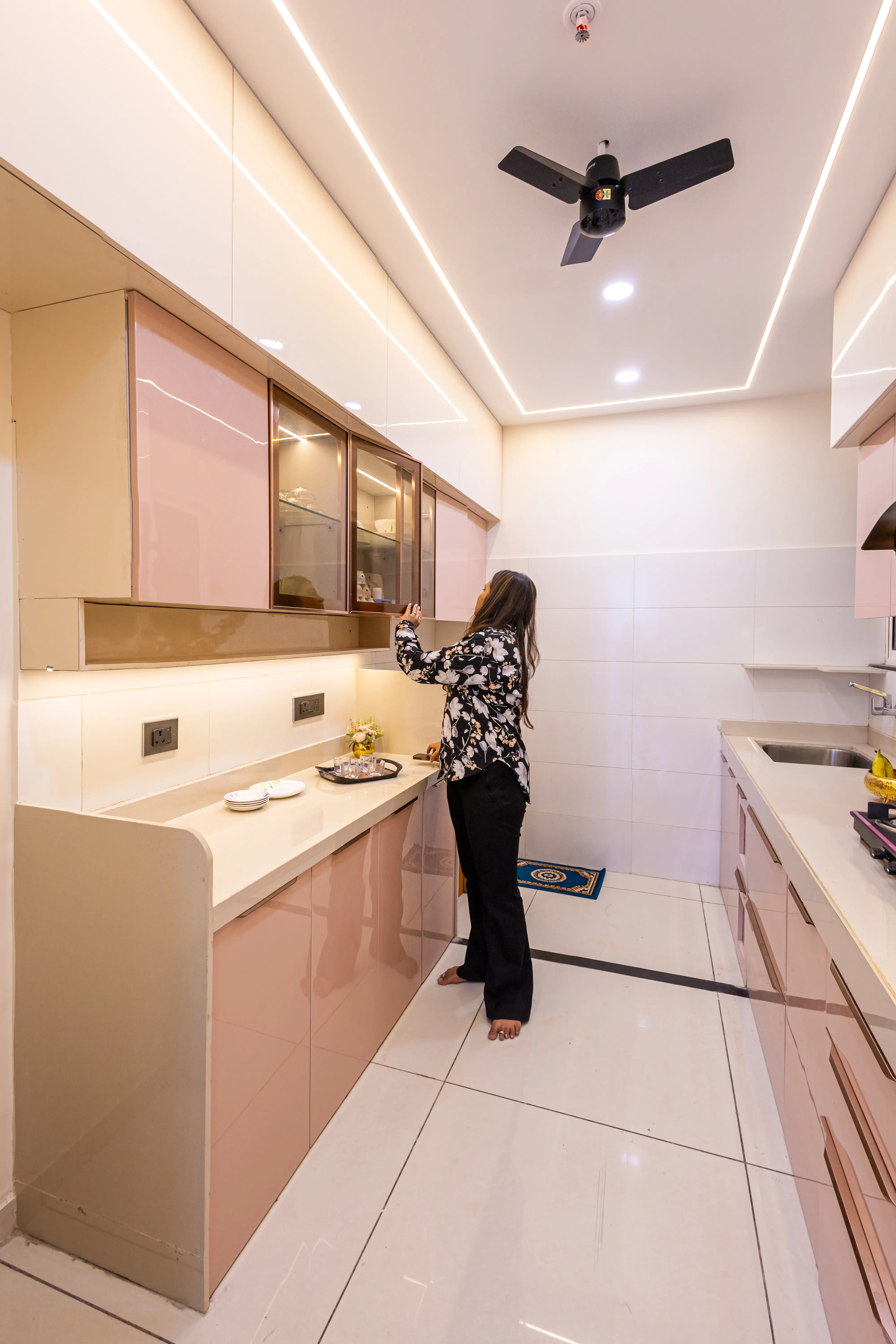 Minimalist modular kitchen design